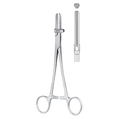 Tubing Clamp Forceps, 20cm