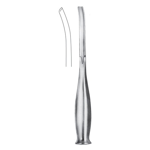 Smith-Petersen Bone Gouges, Curved, 20cm, 13mm