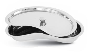 Kidney bowls with Cover, 250mm