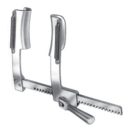 [RS-192-01] Cooley Rib Spreaders (For Adults With Suture Separate), S/S, (A=35mm, B=100mm, C=180mm)
