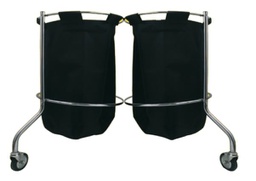 [RAM-168-00] Soiled Linen Trolley (Double)
