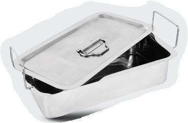 Instrument Tray with cover 210 x 110 x 50mm