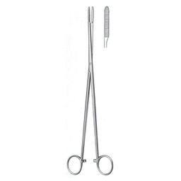 [RH-136-25] Pelkmann Cotton Swab Forceps, Screw Joint, 25cm