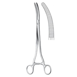 [RG-498-25] Faure Hysterectomy Forceps, Screw Joint, 25cm